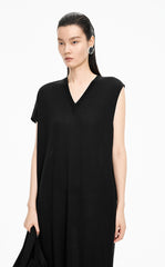 Dress / JNBY Machine-Washable Wool Sleeveless Dress