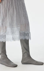 Skirt / JNBY Metallic Hybrid Midi Skirt