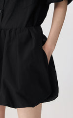 Skirt / JNBY Voluminous Cotton Mini Skirt