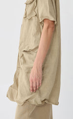 Dress / JNBY Eco V-Neck Short Sleeve Dress