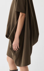 Dress / JNBY Irregular Urban Short Sleeve Dress