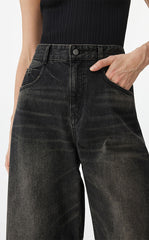 Pants / JNBY Raw Edge Banana Fit Cropped Trousers