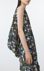 (Top-selling)Dress / JNBY Liberty Cotton Dress with Deconstructed Hem