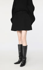 Skirt / JNBY A-Type Wool Short Waist Skirt