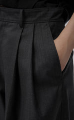 Pants / JNBY All-match Classic High-waist Straight-leg Loose Fit Pants