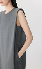 Dress / JNBY Light Formal Wool Shift Dress