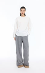 Pants / JNBY Flared Drawstring Blend Pants