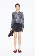 Sweater / JNBY Hand-Painted Mohair Blend Cardigan