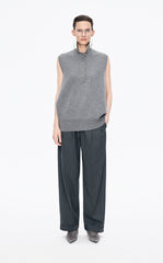 Sweater / JNBY Wool Polo Knit Vest