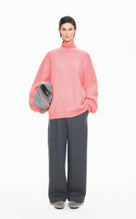 Pants / JNBY Wool-Blend Relaxed Tapered Trousers