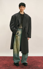 Sweater / CROQUIS Ink Gradient Oversized Wool Sweater