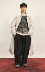 Sweater / CROQUIS Gold-Jacquard Gradient Check Sweater