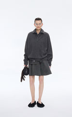 Skirt / JNBY A-Line Short Denim Skirt