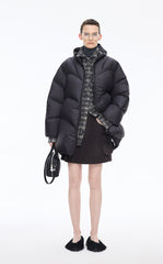 Jacket / JNBY Oversized Plaid Flocked Jacket