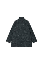 Jacket / JNBY Colored Pencil Floral Oversized Cotton Jacket