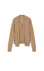 Sweater / JNBY Deconstructed Longline Wool Cardigan