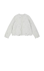 Down Coat / JNBY Oversized Beaded Cropped Down Coat