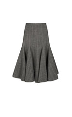 Skirt / JNBY S-Line Wool Mid-Length Skirt
