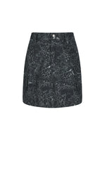 Skirt / JNBY Colored Pencil Floral A-Line Mini Skirt
