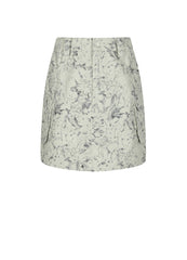 Skirt / JNBY Colored Pencil Floral A-Line Mini Skirt
