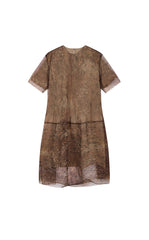 Dress / JNBY Kew Gardens Pleated Printed A-Line Dress