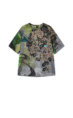 Shirt / JNBY Silk Printed Relaxed Top