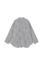 Shirt / JNBY Oversized Fringe Cotton Shirt