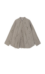Shirt / JNBY Oversized Fringe Cotton Shirt