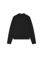 Sweater / JNBY Loose Silk-cotton Long Sleeve Polo