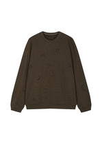 Sweatshirt / JNBY Loose Cotton Fringe Sweatshirt