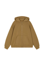 Sweatshirt / JNBY Oversized Cotton-Blend Zip-Up Hoodie