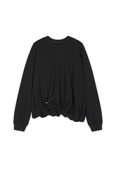 Sweatshirt / JNBY Loose Cotton Blend Sweatshirt