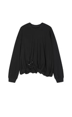 Sweatshirt / JNBY Loose Cotton Blend Sweatshirt