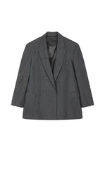 Blazer / JNBY Floral Laser Wool Blend Blazer