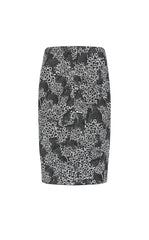 Skirt / JNBY Printed Wool-Blend Midi Skirt