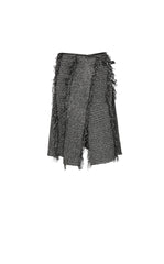 Skirt / JNBY Textured A-Line Midi Skirt