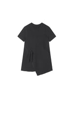 Dress / JNBY Sculpted Short Sleeve Knit Dress