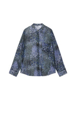 Shirt / JNBY Silk Botanical Print Shirt