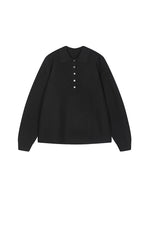 Sweater / JNBY Classic Wool Blend Polo Pullover