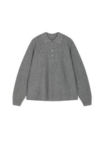 Sweater / JNBY Classic Wool Blend Polo Pullover