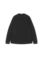 Sweater / JNBY Oversized Wool-Cashmere Polo Pullover