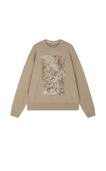 Sweatshirt / JNBY Floral motif Cotton Pullover