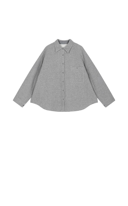 Jacket / JNBY Oversized Jacquard Tweed Jacket