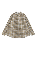 Jacket / JNBY Oversized Plaid Flocked Jacket