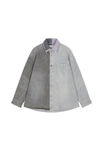 Jacket / JNBY Oversized Colorblock Denim Jacket