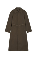 Trench Coat / JNBY Oversized Cotton Maxi Trench Coat