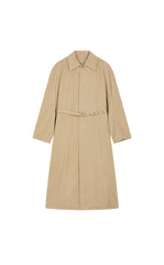 Trench Coat / JNBY Oversized Cotton Maxi Trench Coat