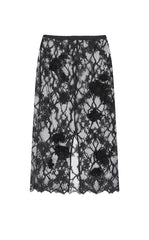 Skirt / JNBY Plum Blossom Lace Midi Skirt