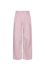 Pants / JNBY Pink Cargo Extra-Long Jeans