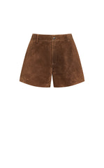 Shorts / JNBY A-Line Shearling Leather Shorts